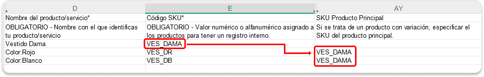 Código producto principal - hoja de calculo.png