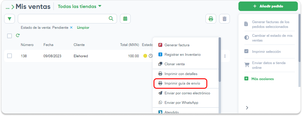 Imprimir guía de envio - Mercado Envíos.png