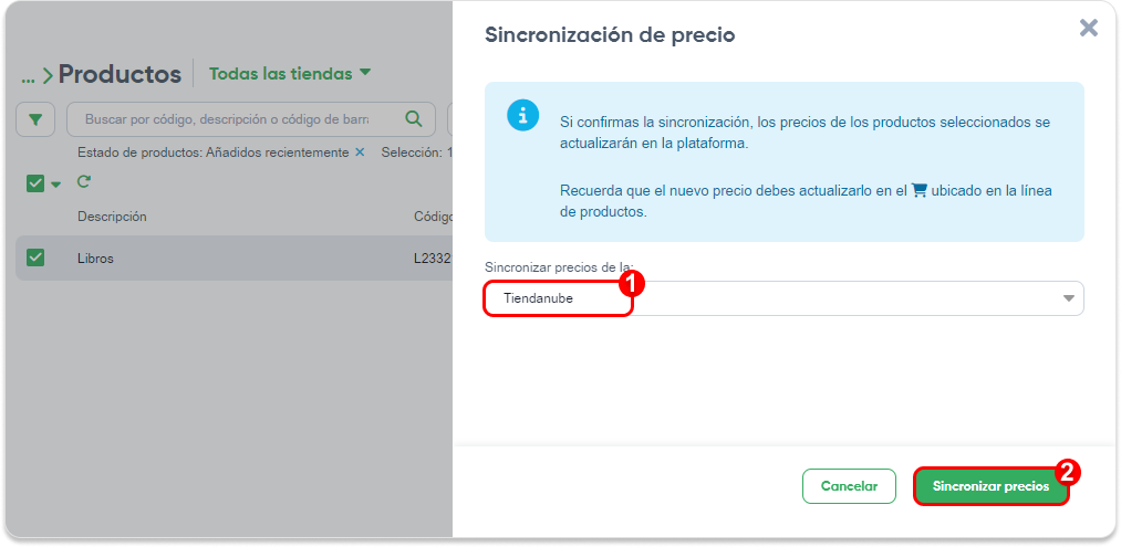 Sincronización de precio - tiendanube.png