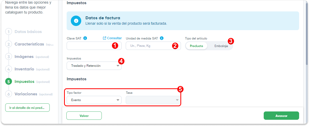 Impuestos - productos - registro - nuevo.png