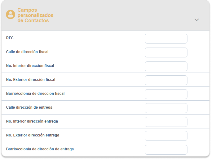 Campos personalizados contactos Shopify