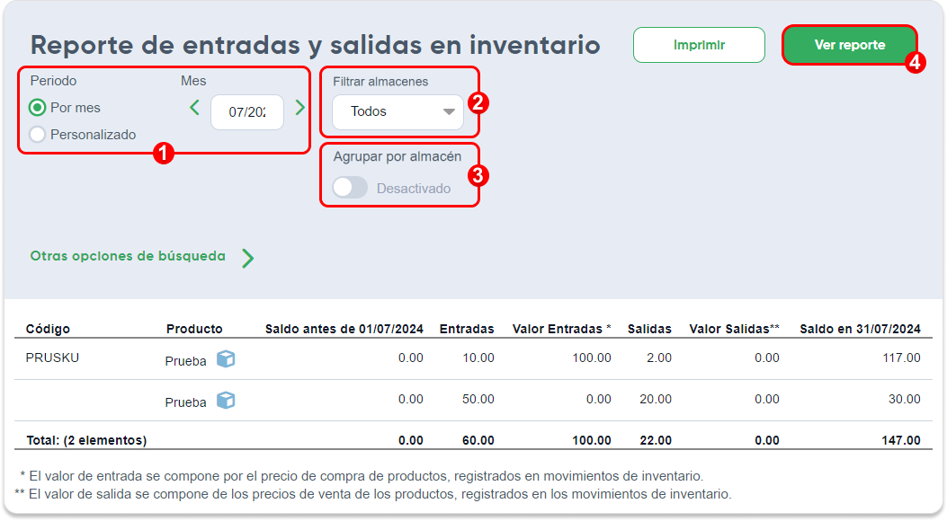Reporte de entradas y salidades en inventario - ver reporte.png