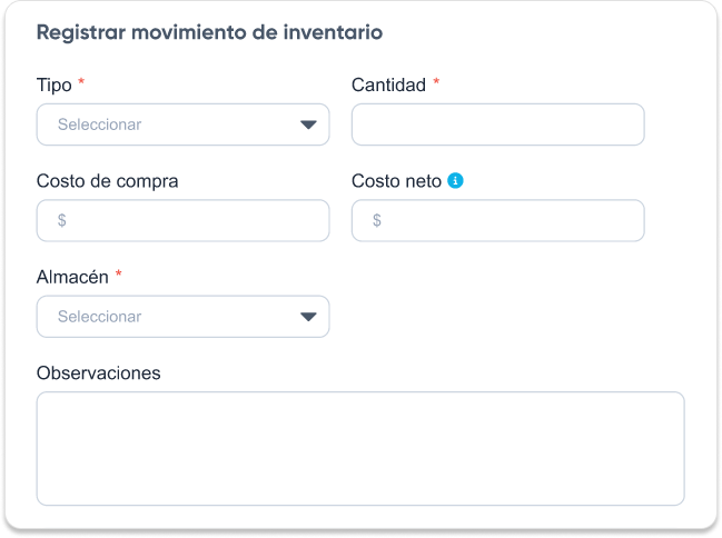 registrar inventario - cantidad - producto - movimiento.png