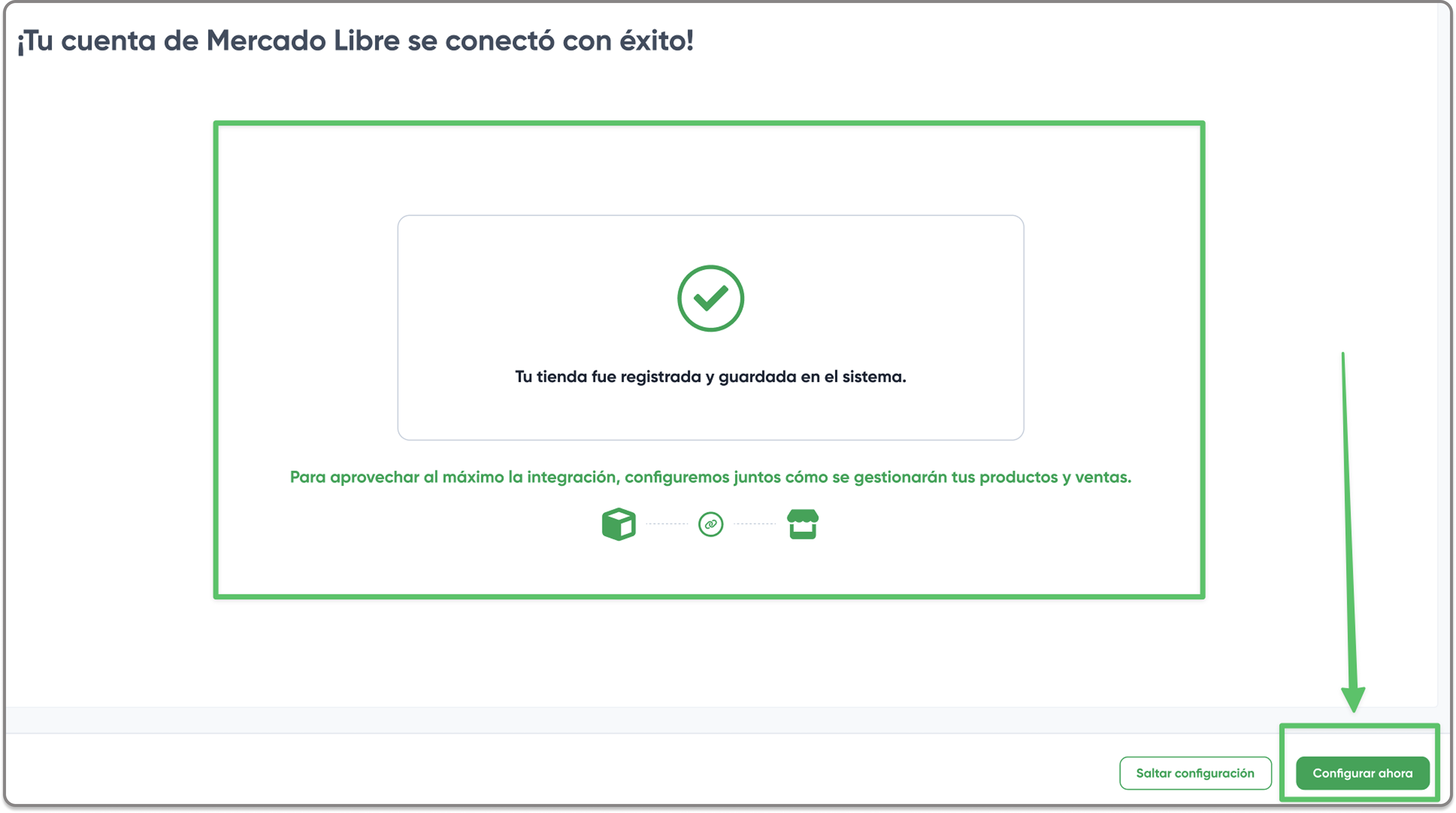 conexion exitosa mercado libre.png